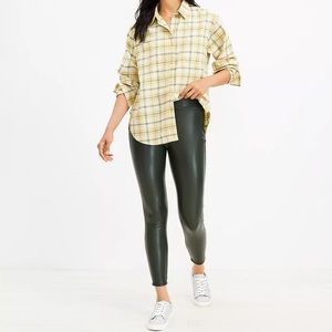 LOFT Faux Leather Leggings